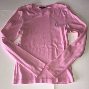 Pink Polo Long Sleeve
